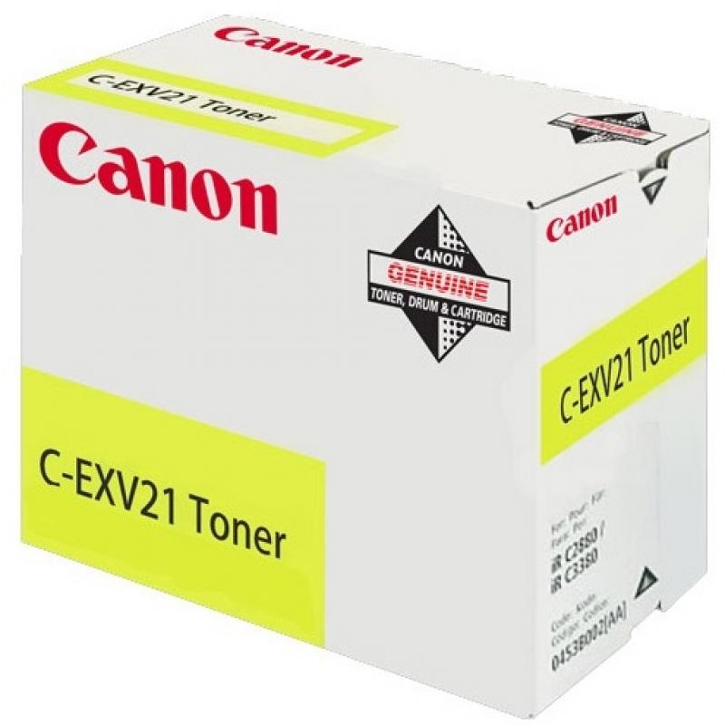 Canon Toner C-EXV CEXV 21 Yellow Gelb (0455B002)