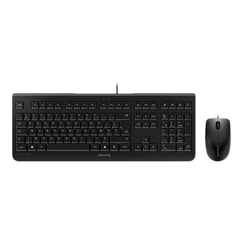 Cherry DC 2000 Tastatur-und-Maus-Set TastaturundMausSet USB (JD-0800FR-2) (JD0800FR2)