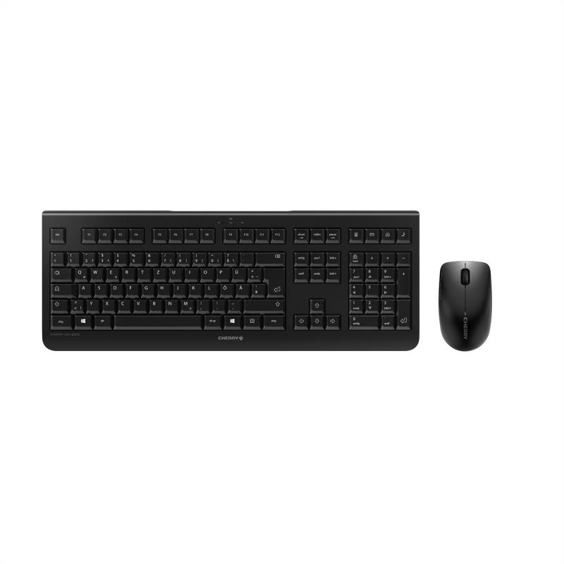 Cherry DW 3000 Tastatur-und-Maus-Set TastaturundMausSet kabellos (JD-0710DE-2) (JD0710DE2)