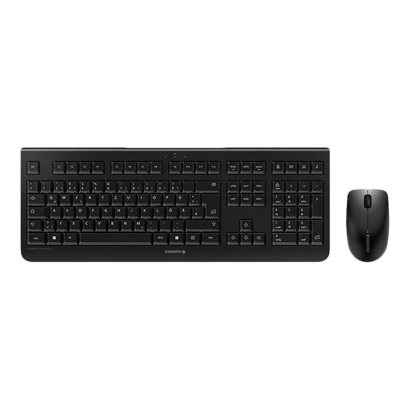 Cherry DW 3000 Tastatur-und-Maus-Set TastaturundMausSet kabellos (JD-0710DE-2) (JD0710DE2)
