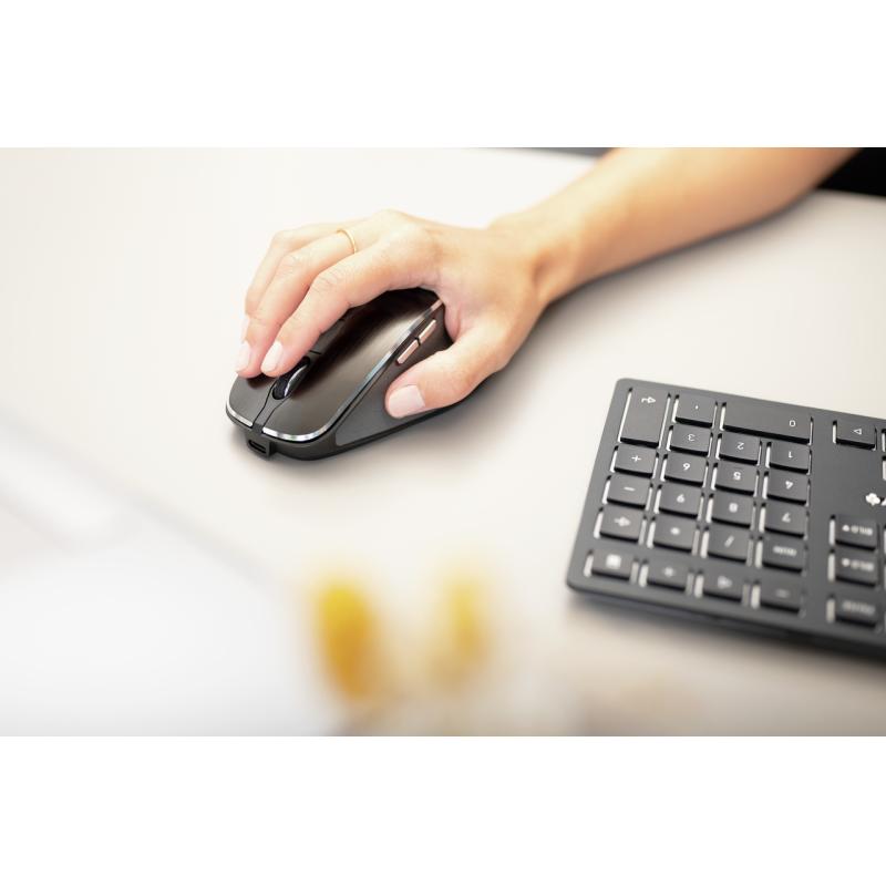 Cherry DW 9500 SLIM Tastatur-und-Maus-Set TastaturundMausSet kabellos (JD-9500DE-2) (JD9500DE2)