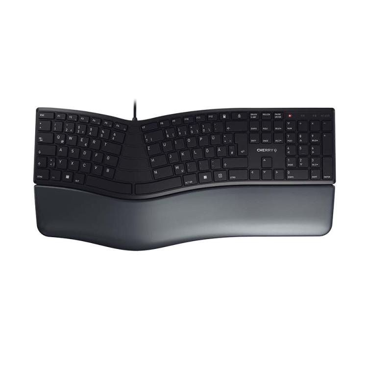 Cherry KC 4500 ERGO Tastatur USB QWERTZ (JK-4500DE-2) (JK4500DE2)