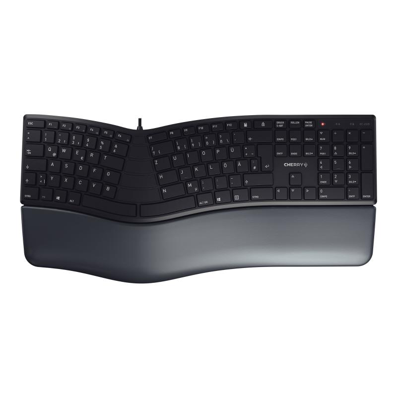 Cherry KC 4500 ERGO Tastatur USB QWERTZ (JK-4500DE-2) (JK4500DE2)