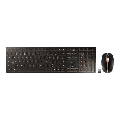CHERRY Keyboard Mouse-Set Keyboard MouseSet DW 9000 SLIM wireless EU-Layout EULayout wh (QWERTY + €-Symbol) €Symbol) (JD-9000EU-2) (JD9000EU2)