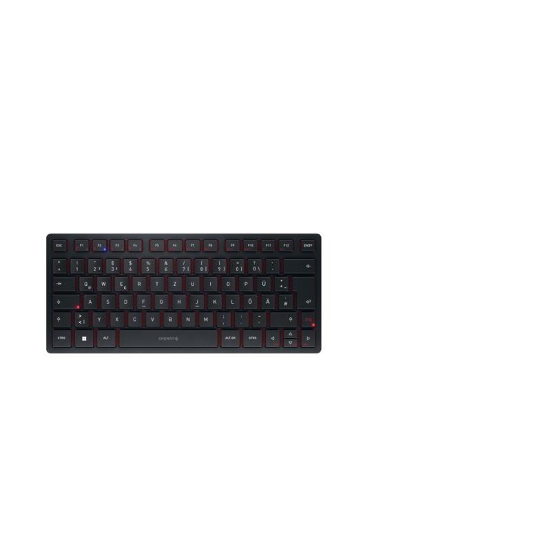 Cherry KW 9200 MINI Tastatur kabellos (JK-9250DE-2) (JK9250DE2)