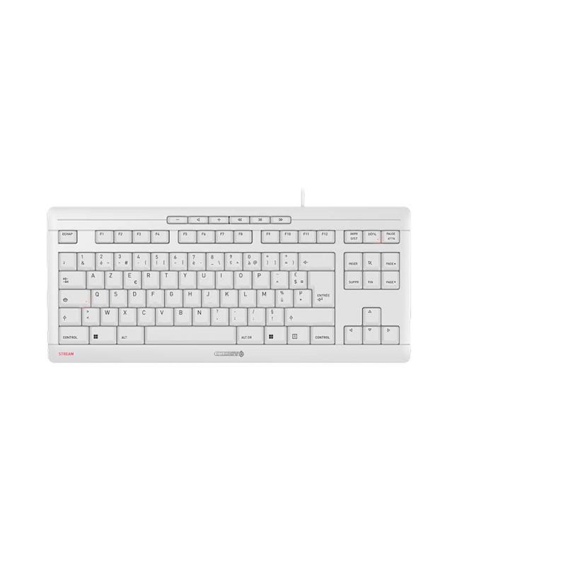 Cherry STREAM KEYBOARD TKL Tastatur USB AZERTY (JK-8600FR-0) (JK8600FR0)