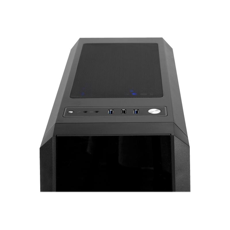 Chieftec Gamer Series SCORPION II Tower ATX Seitenteil mit Fenster (GL-02B-OP) (GL02BOP)