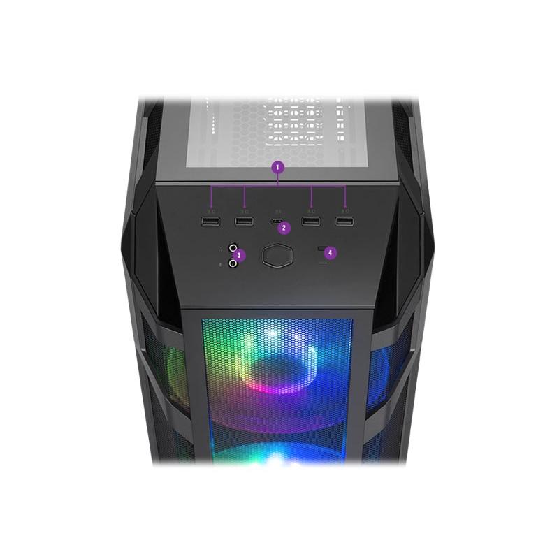 Cooler Master Case MasterCase H500M grey (MCM-H500M-IHNN-S00) (MCMH500MIHNNS00)