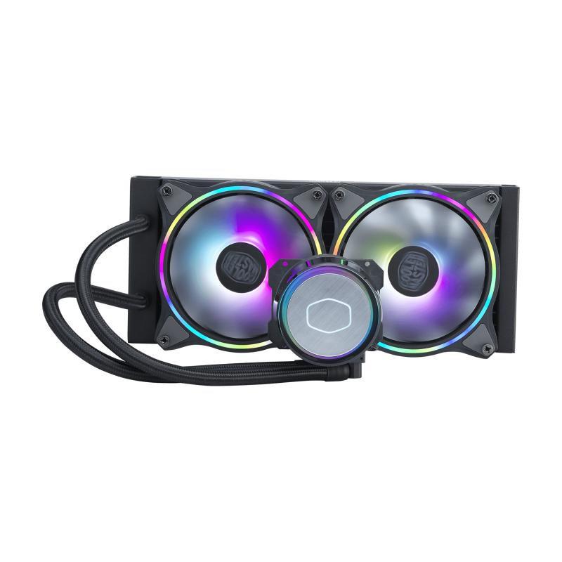 Cooler Master Liquid Cooler MasterLiquid ML240 Illusion Black Schwarz (MLX-D24M-A18P2-R1) (MLXD24MA18P2R1)