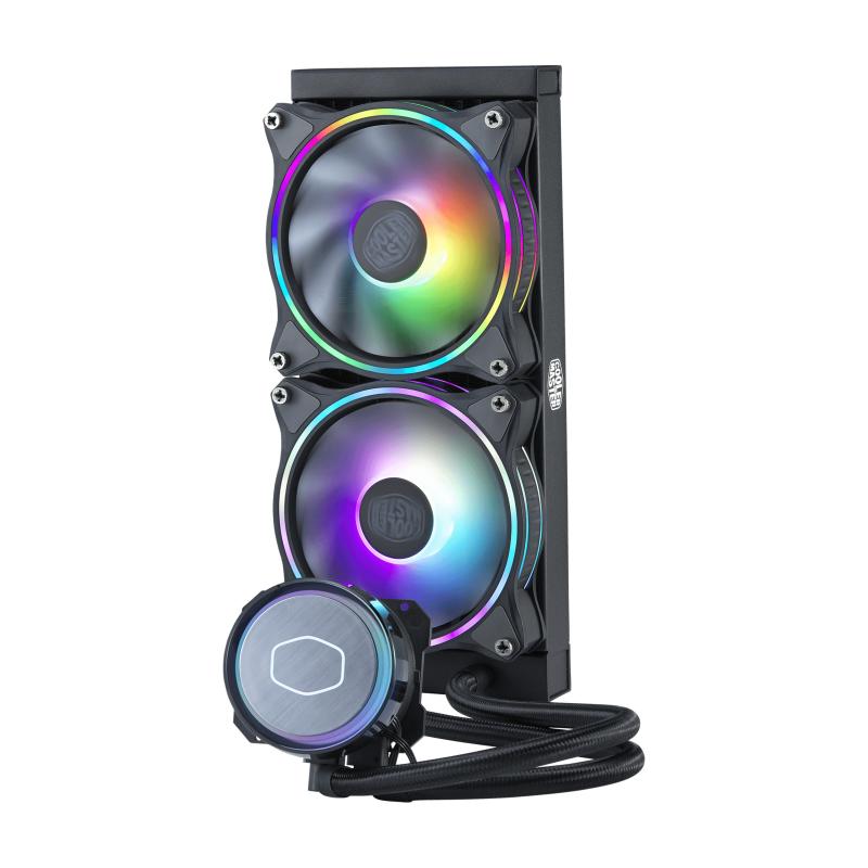 Cooler Master Liquid Cooler MasterLiquid ML240 Illusion Black Schwarz (MLX-D24M-A18P2-R1) (MLXD24MA18P2R1)