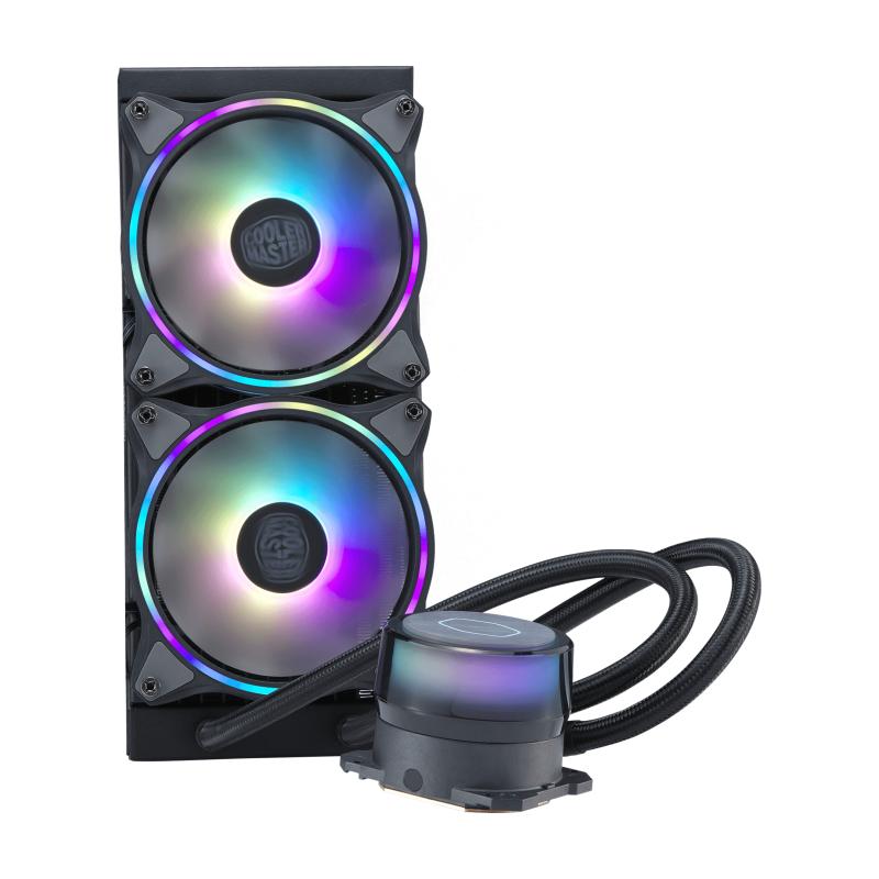 Cooler Master Liquid Cooler MasterLiquid ML240 Illusion Black Schwarz (MLX-D24M-A18P2-R1) (MLXD24MA18P2R1)