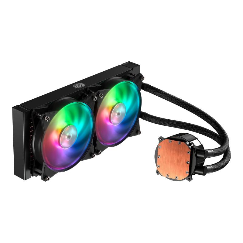 Cooler Master Liquid Cooler MasterLiquid ML240R RGB Black Schwarz (MLX-D24M-A20PC-R1) (MLXD24MA20PCR1)