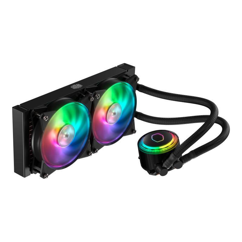 Cooler Master Liquid Cooler MasterLiquid ML240R RGB Black Schwarz (MLX-D24M-A20PC-R1) (MLXD24MA20PCR1)