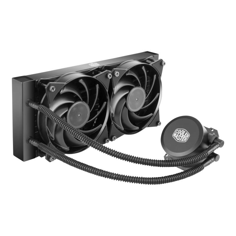 Cooler Master Liquid Cooler MasterLiquid Lite 240 Black Schwarz (MLW-D24M-A20PW-R1) (MLWD24MA20PWR1)