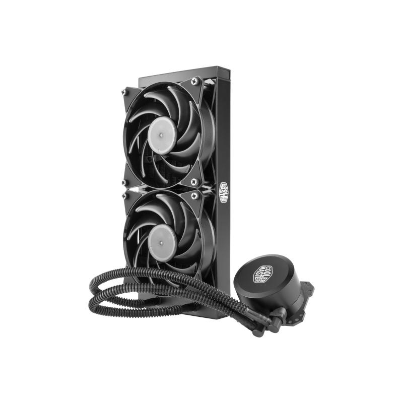 Cooler Master Liquid Cooler MasterLiquid Lite 240 Black Schwarz (MLW-D24M-A20PW-R1) (MLWD24MA20PWR1)