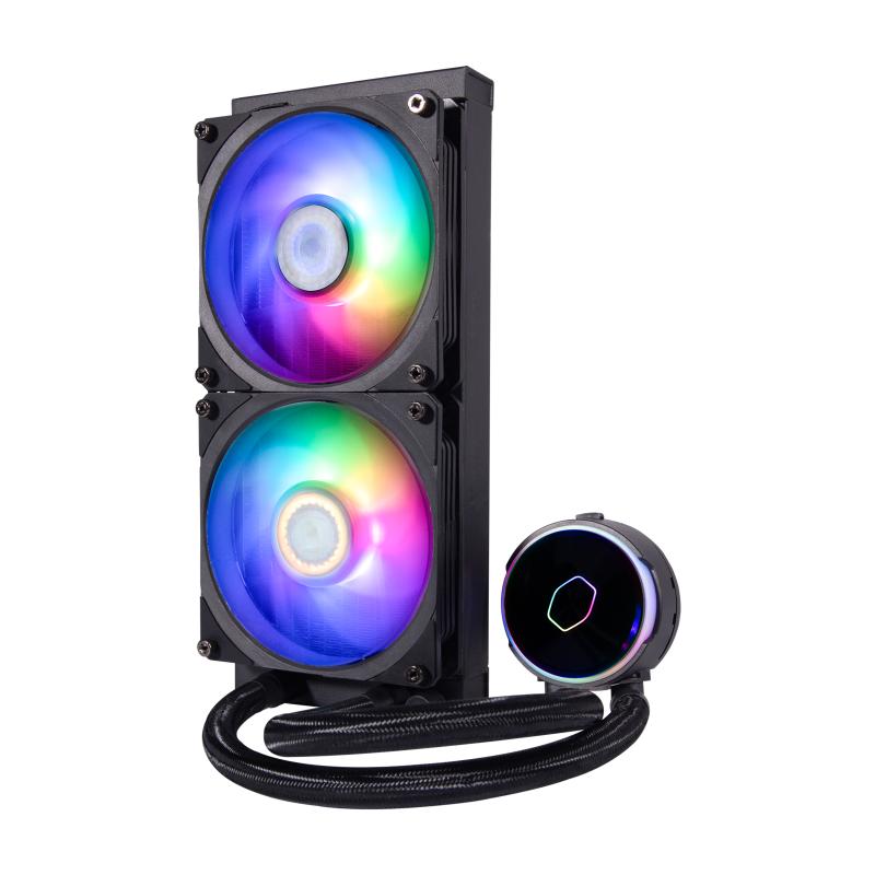 Cooler Master Liquid Cooler LiquidMasterLiquid PL240 FLUX Black Schwarz (MLY-D24M-A23PZ-R1) (MLYD24MA23PZR1)