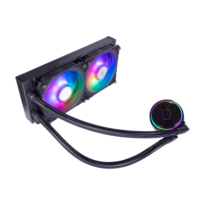 Cooler Master Liquid Cooler LiquidMasterLiquid PL240 FLUX Black Schwarz (MLY-D24M-A23PZ-R1) (MLYD24MA23PZR1)