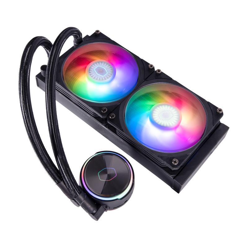 Cooler Master Liquid Cooler LiquidMasterLiquid PL240 FLUX Black Schwarz (MLY-D24M-A23PZ-R1) (MLYD24MA23PZR1)