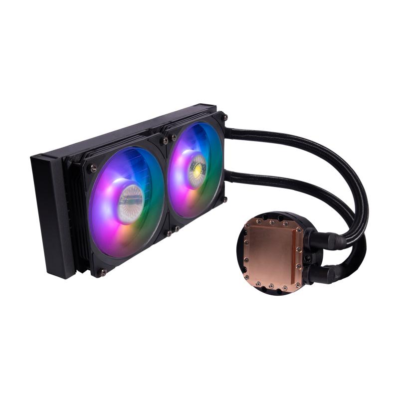 Cooler Master Liquid Cooler LiquidMasterLiquid PL240 FLUX Black Schwarz (MLY-D24M-A23PZ-R1) (MLYD24MA23PZR1)