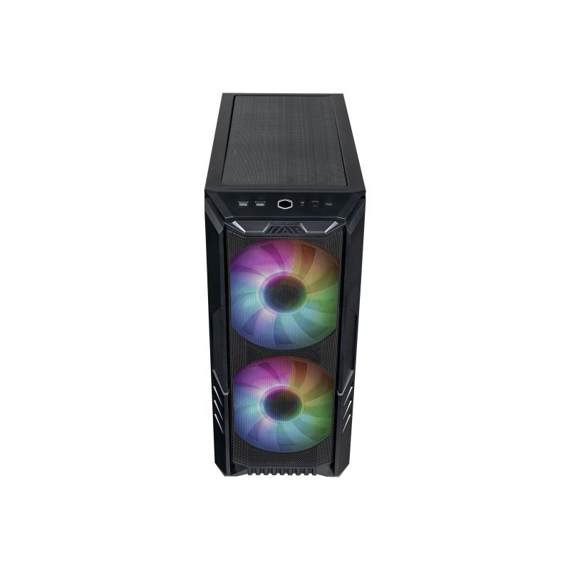 Cooler Master Tower HAF 500 Black Schwarz (H500-KGNN-S00) (H500KGNNS00)