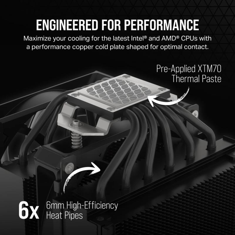 Corsair Cooler A115 Twin Tower (CT-9010011-WW) (CT9010011WW)
