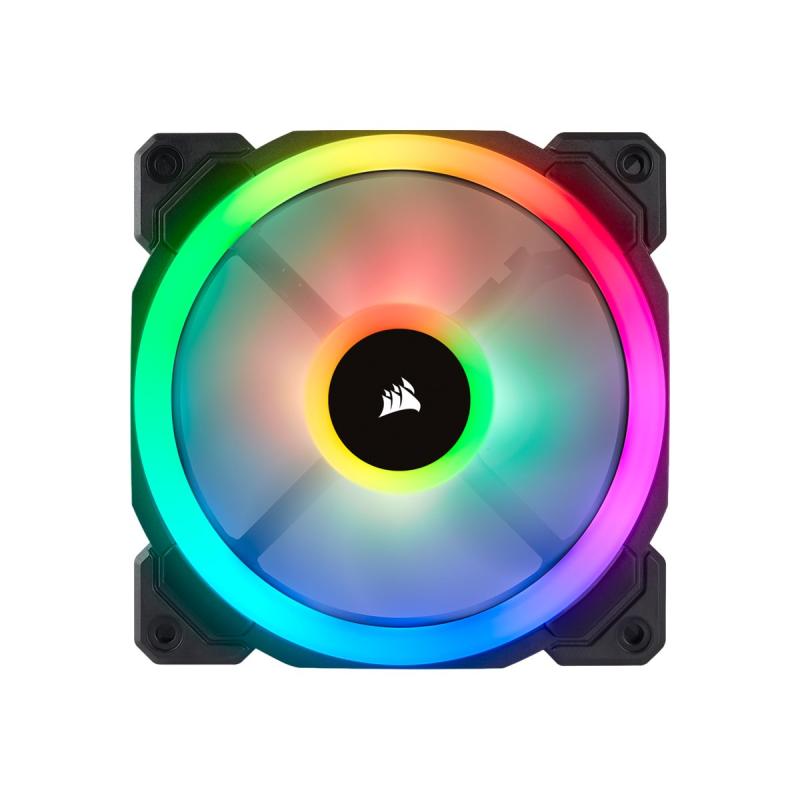 Corsair Cooler LL Series LL120 RGB Black Schwarz single pack (CO-9050071-WW) (CO9050071WW)