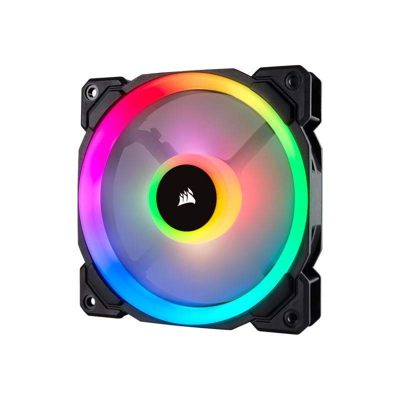 Corsair Cooler LL Series LL120 RGB Black Schwarz single pack (CO-9050071-WW) (CO9050071WW)