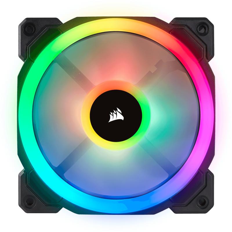 Corsair Cooler LL Series LL120 RGB Black Schwarz triple pack (CO-9050072-WW) (CO9050072WW)