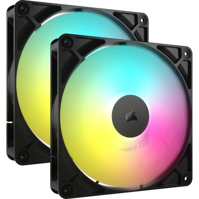 Corsair Cooler RS Series RS140 ARGB Black Schwarz double pack (CO-9050183-WW) (CO9050183WW)
