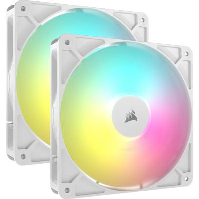 Corsair Cooler RS Series RS140 ARGB White double pack (CO-9050187-WW) (CO9050187WW)