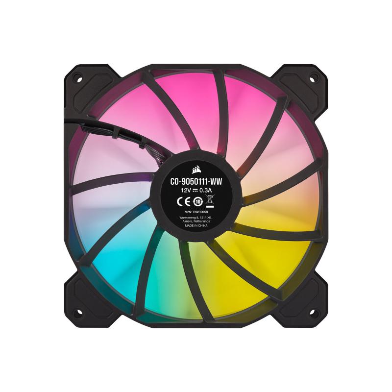 Corsair Cooler SP Series iCUE SP140 RGB Elite Black Schwarz single pack (CO-9050110-WW) (CO9050110WW)