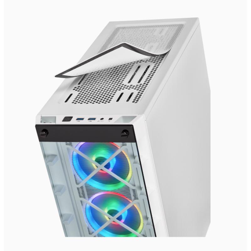 Corsair Tower iCUE 465X RGB White (CC-9011189-WW) (CC9011189WW)