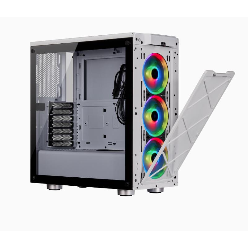Corsair Tower iCUE 465X RGB White (CC-9011189-WW) (CC9011189WW)