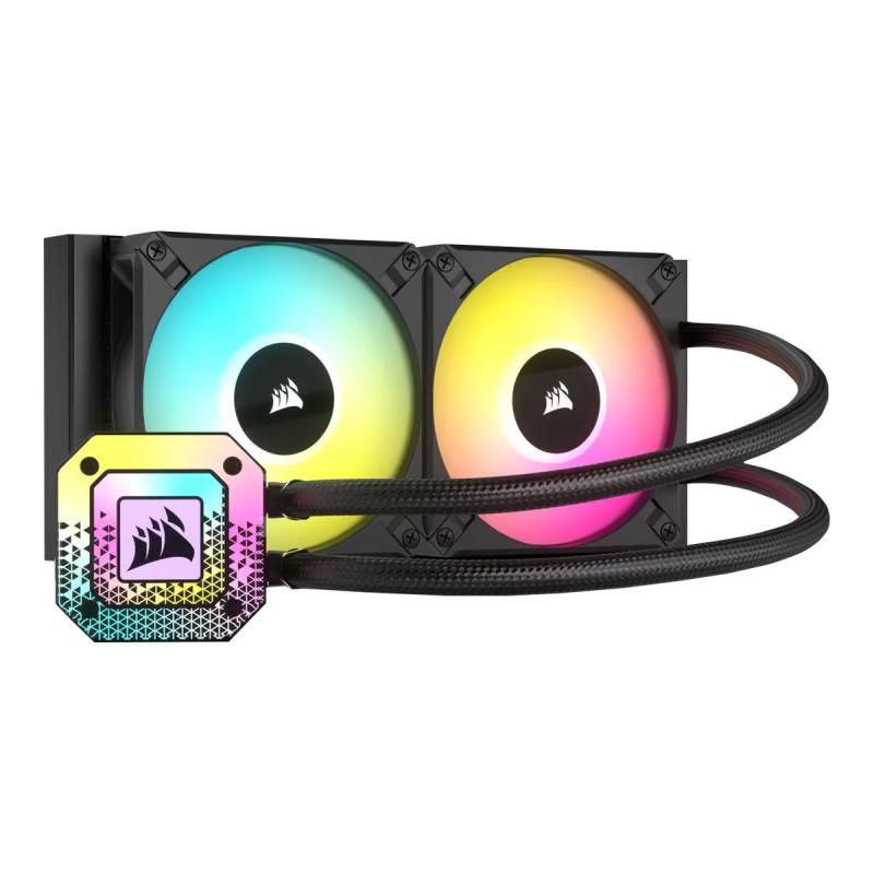 Corsair Liquid Cooler iCUE H100i 240mm Elite Capellix XT Black Schwarz (CW-9060068-WW) (CW9060068WW)