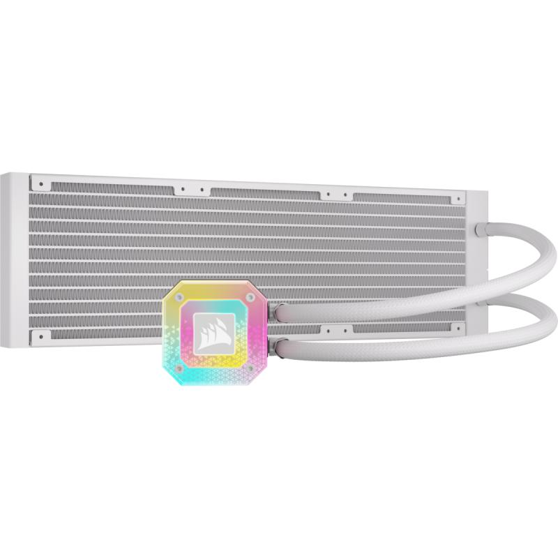 Corsair Liquid Cooler iCUE H150i 360mm Elite Capellix XT White (CW-9060073-WW) (CW9060073WW)