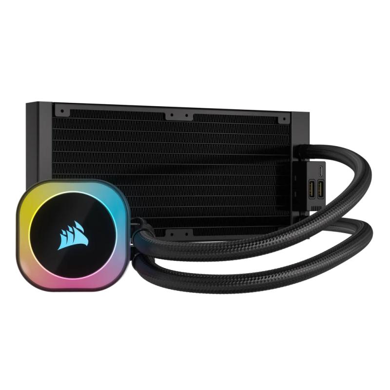 Corsair Liquid Cooler iCUE LINK H100i 240mm RGB Black Schwarz (CW-9061001-WW) (CW9061001WW)