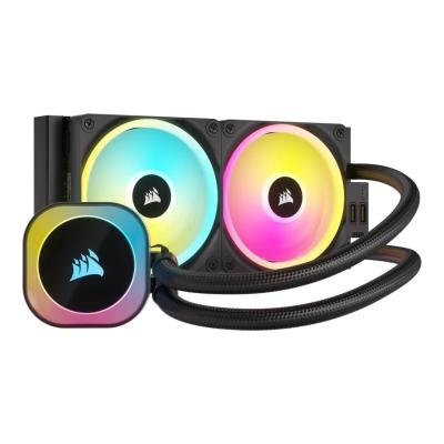 Corsair Liquid Cooler iCUE LINK H100i 240mm RGB Black Schwarz (CW-9061001-WW) (CW9061001WW)