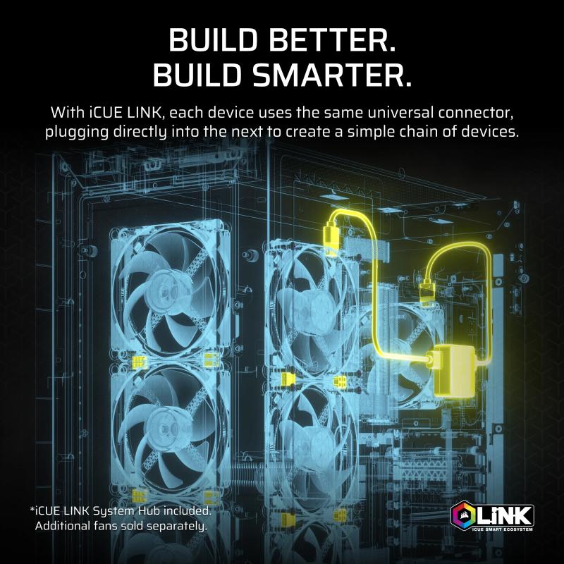 Corsair Liquid Cooler iCUE LINK Titan 240 RX RGB Black Schwarz (CW-9061016-WW) (CW9061016WW)