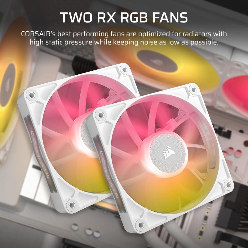 Corsair Liquid Cooler iCUE LINK Titan 240 RX RGB White (CW-9061020-WW) (CW9061020WW)