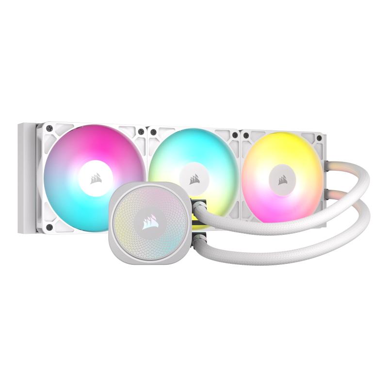 Corsair Liquid Cooler Nautilus 240 RS ARGB White (CW-9060094-WW) (CW9060094WW)