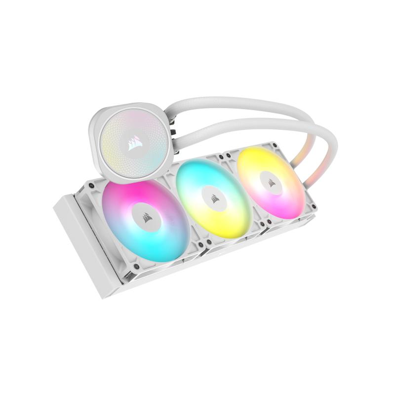 Corsair Liquid Cooler Nautilus 240 RS ARGB White (CW-9060094-WW) (CW9060094WW)