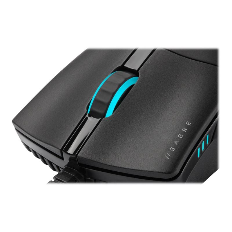Corsair Mouse Sabre RGB Pro Champion Series, USB wired (CH-9303111-EU) (CH9303111EU)