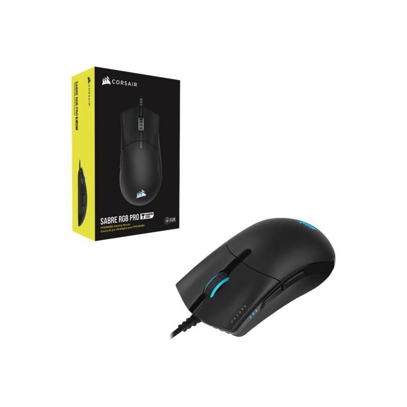 Corsair Mouse Sabre RGB Pro Champion Series, USB wired (CH-9303111-EU) (CH9303111EU)
