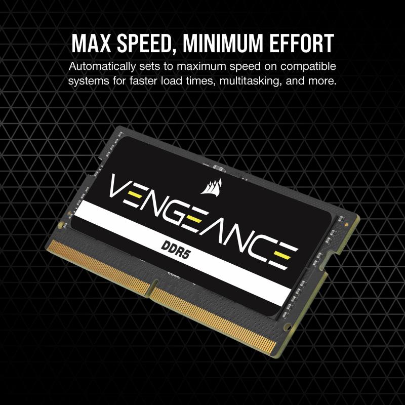 Corsair Vengeance DDR5 32GB 5600MHz SO-DIMM SODIMM (CMSX32GX5M1A5600C48)