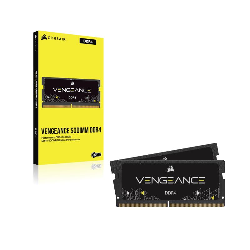 Corsair Vengeance DDR4 16GB (2x8GB) 2666MHz SO-DIMM SODIMM (CMSX16GX4M2A2666C18)