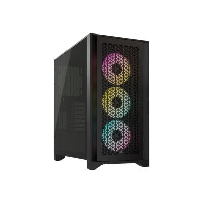 Corsair Tower iCue 4000D RGB Airflow Black Schwarz (CC-9011240-WW) (CC9011240WW)