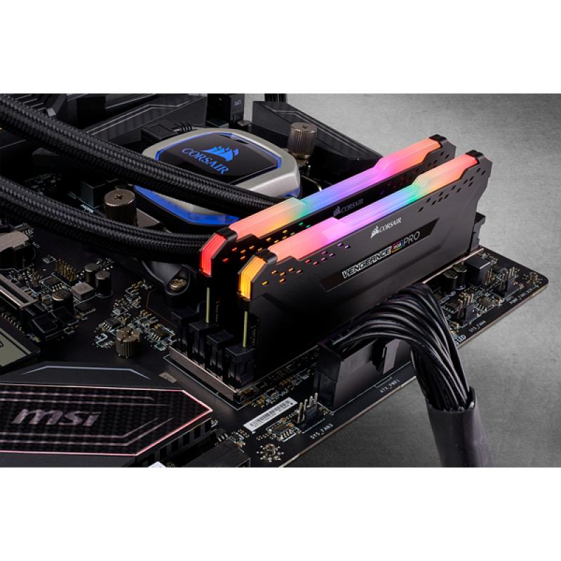 Corsair Vengeance RGB PRO DDR4 16GB (2x8GB) 3600MHz (CMW16GX4M2C3600C18)