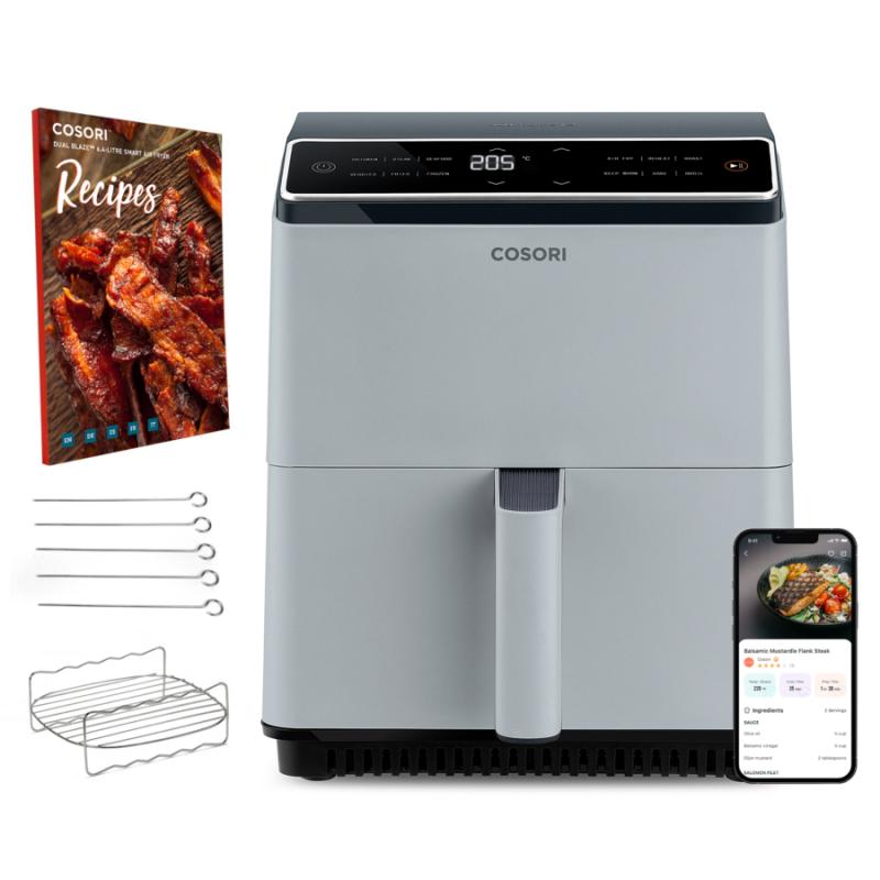 Cosori Airfryer Dual Blaze 6 4l Cosori4l Cosori 4l grey CAF-P583S-AEUR CAFP583SAEUR (CAF-P583S-AEUR)