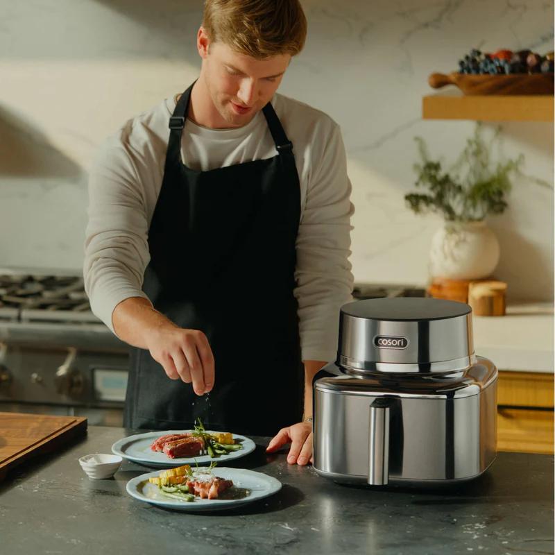 Cosori Airfryer Iconic 6,2l stainless steel CAF-SE601S-CEU CAFSE601SCEU (CAF-SE601S-CEU)