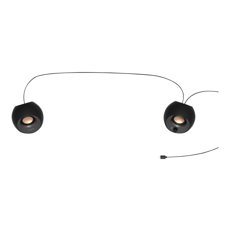 Creative Computer Speaker Pebble V3 2 0 bluetooth black Schwarz (51MF1700AA000)